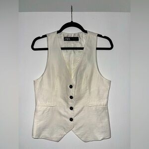 Zara satin vest